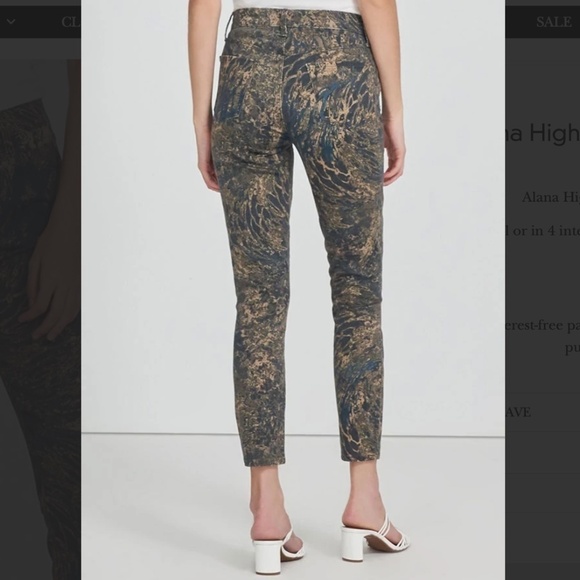 NWT J BRAND ALANA HIGH RISE CROP SKINNY JEANS - 28 - Picture 3 of 14